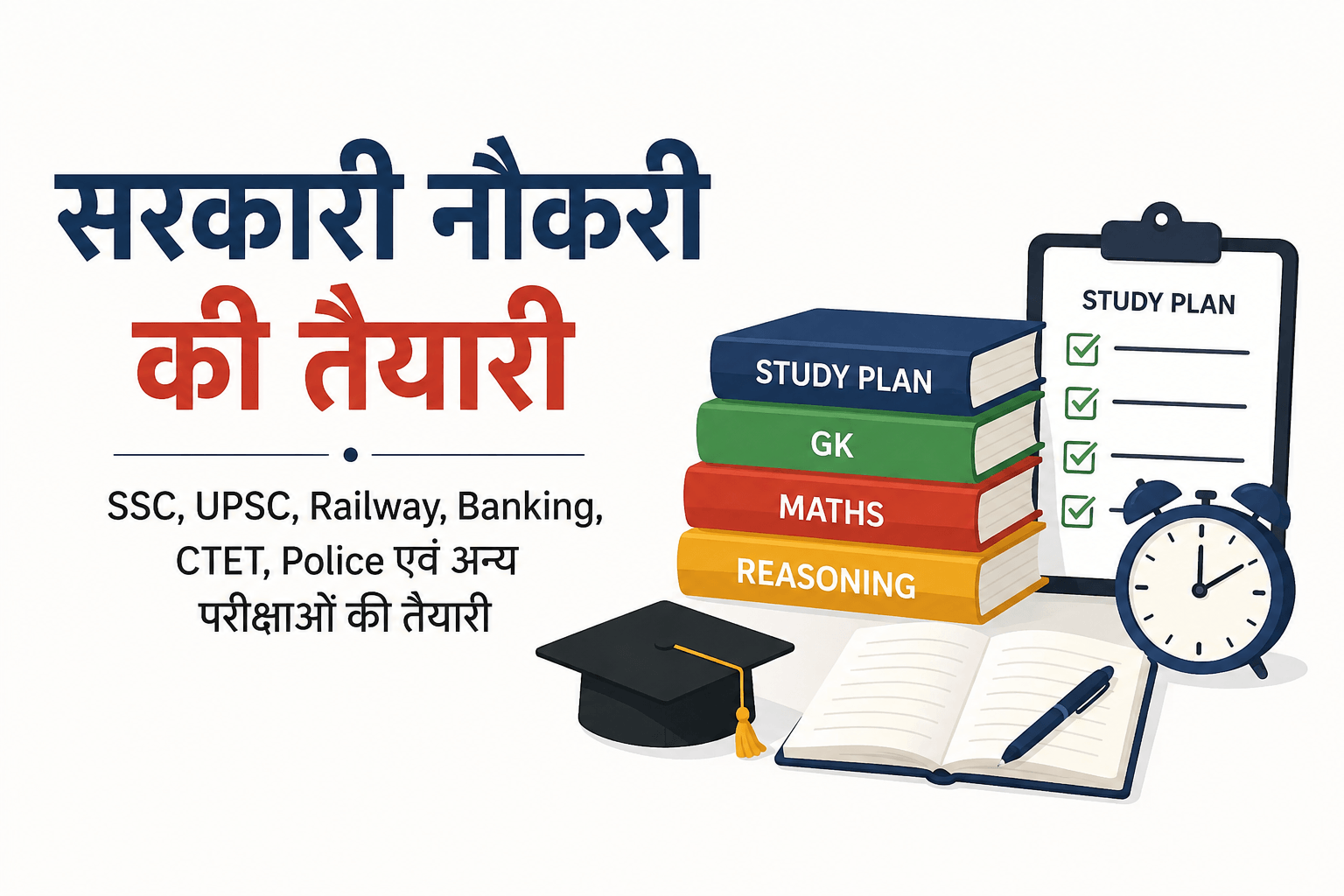 सरकारी नौकरी की तैयारी कैसे करें