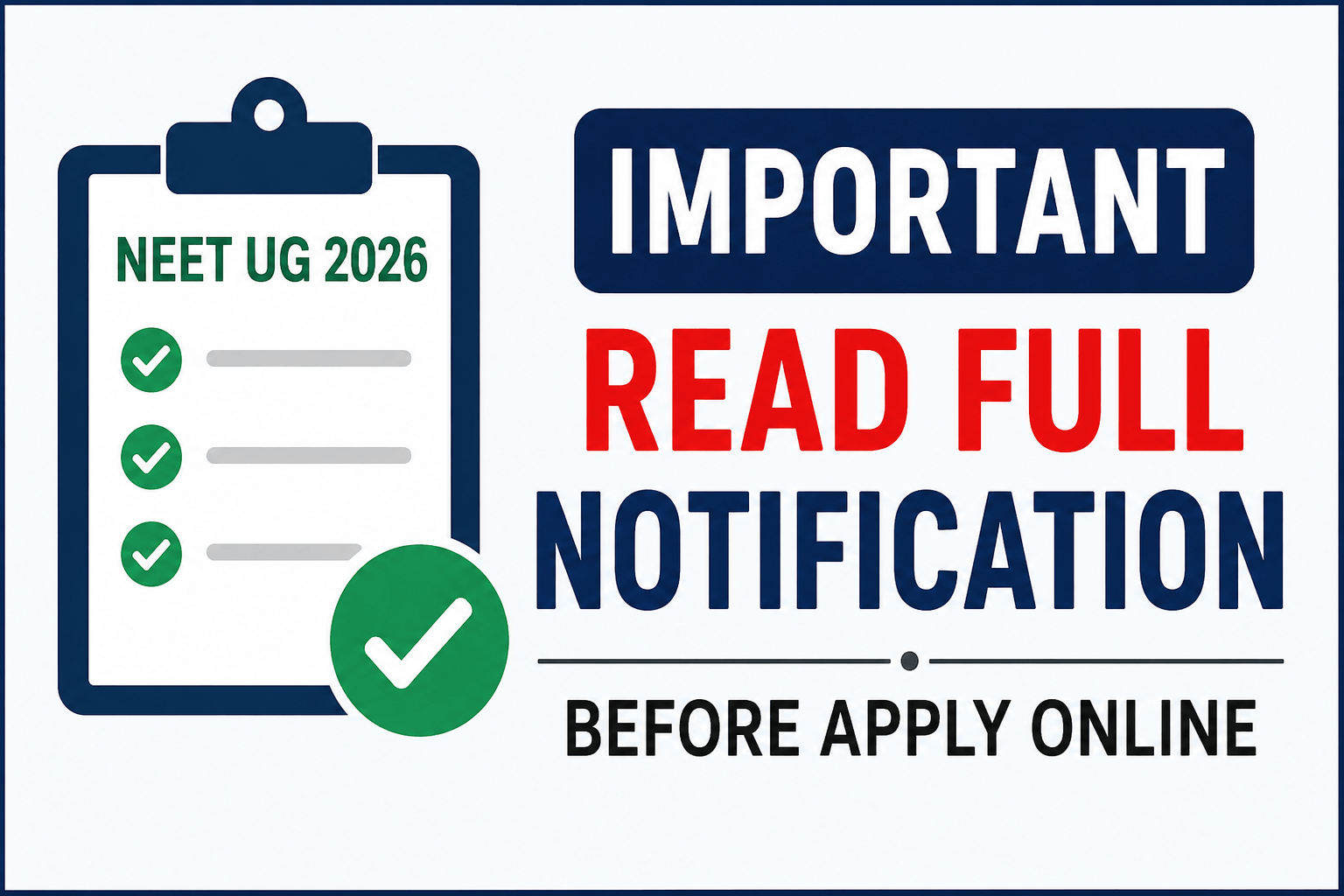NTA NEET UG 2026 Re-Exam Admit Card Released
