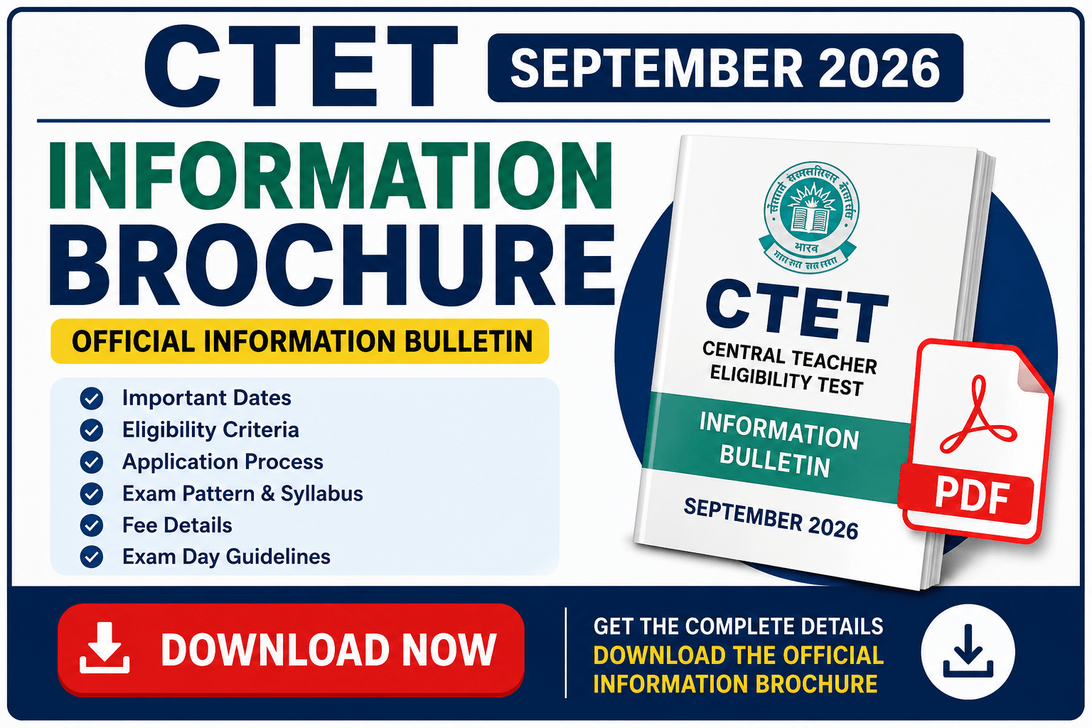 CTET September 2026 Correction Form 2026