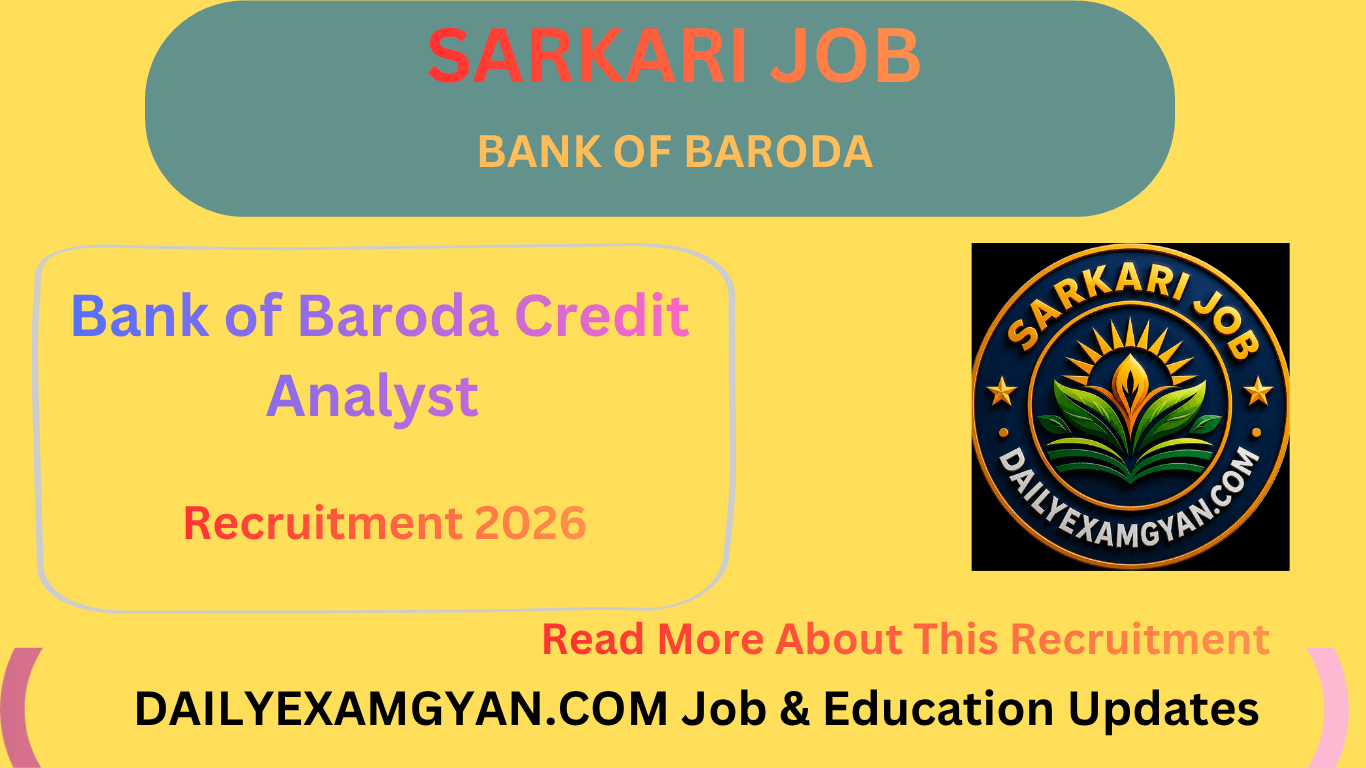 BOB C&IC Recruitment 2026 Notification Out